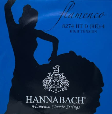 Hannabach 827 D4 -bassokieli flamencokitaralle, high tension