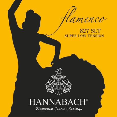 Hannabach 827 E6 -bassokieli flamencokitarat-soittimeen, super low tension