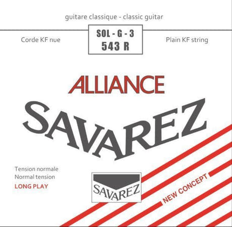 Savarez 543R Alliance HT Classic G3 -diskanttikieli, normaalijännite
