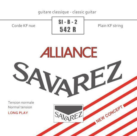 Savarez 542R Alliance HT Classic H/B2 -diskanttikieli, normal tension