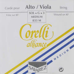 Corelli Strings viulun Alliance-kielet - Medium (833M)