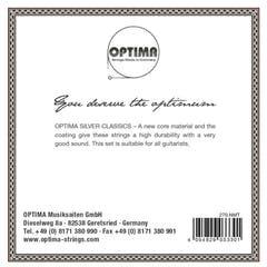 Optima Strings for classic guitar SILVER CLASSICS - Set 4/4 (270NMT)