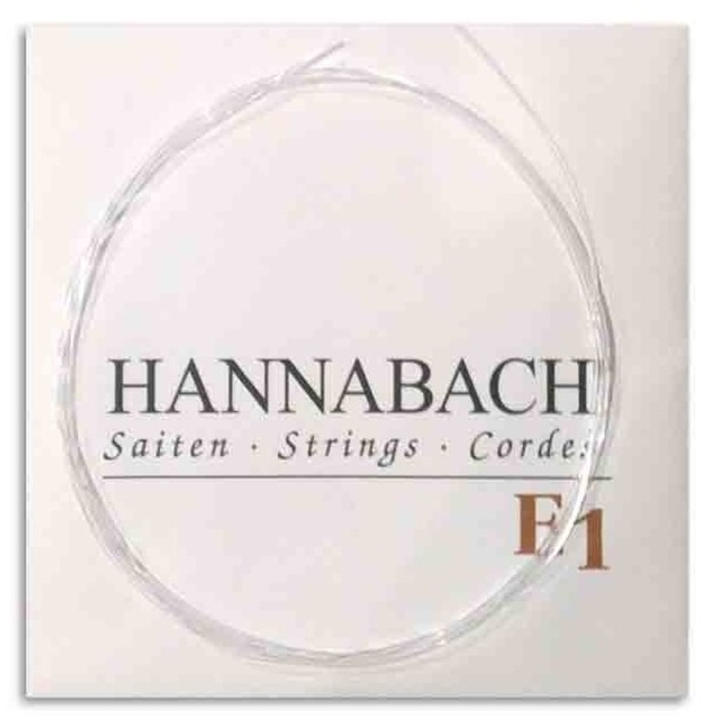 Hannabach 890 3/4 E1 diskantstreng til børneguitar, medium tension