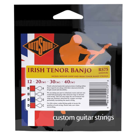 Rotosound RS75 Missouri -kielisarja 4-kieliselle tenoribanjoille