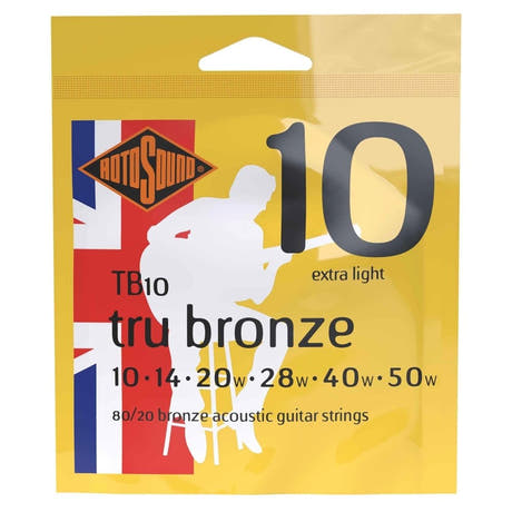 Rotosound Tru Bronze TB10 western-kitaran kielet 10-50