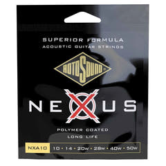 Rotosound kielet Akustiselle kitaralle Nexus Coated - Set Extra Light 10-50 (NXA10)