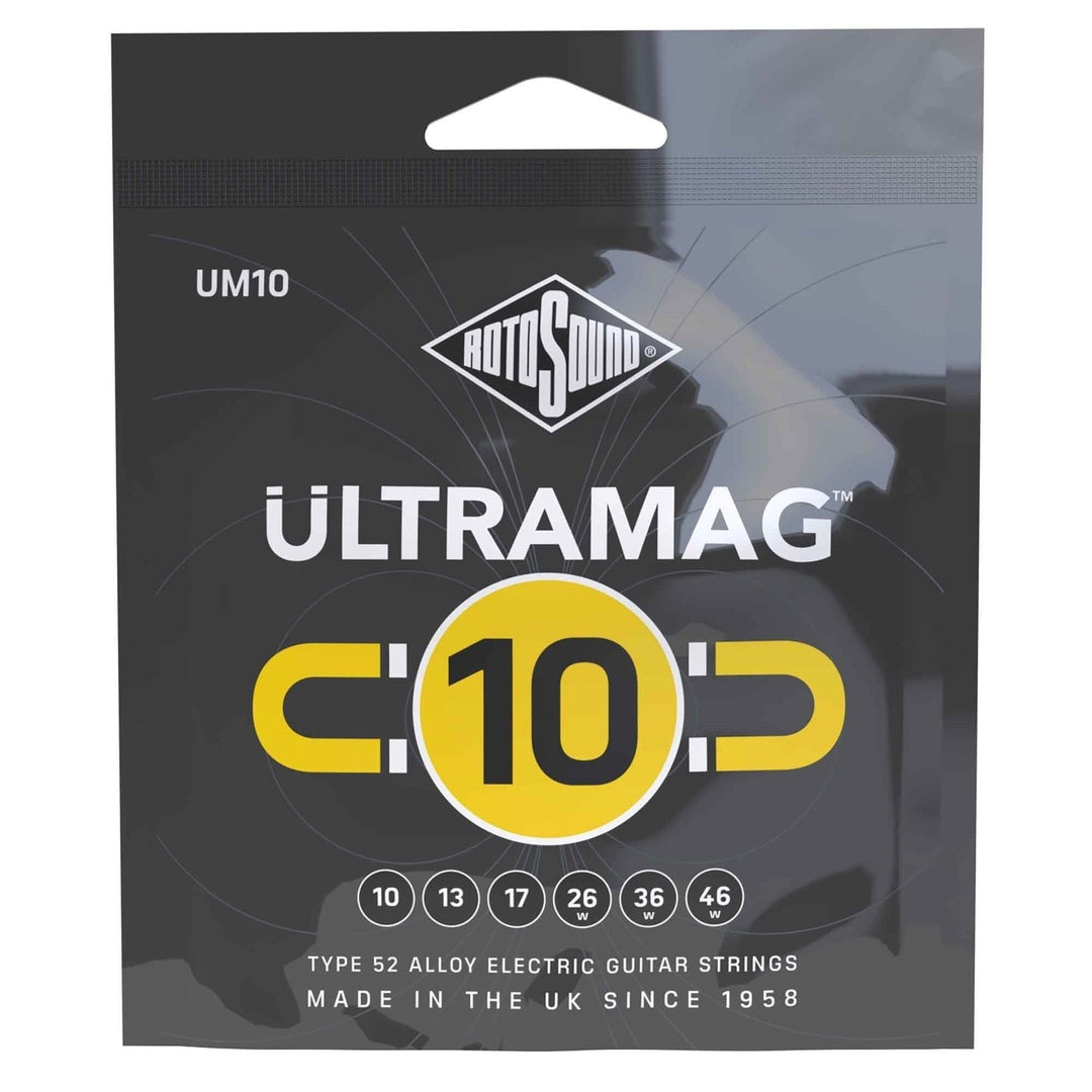 Rotosound -kielet sähkökitaralle Ultramag - Regular-sarja 10-46 (UM10)