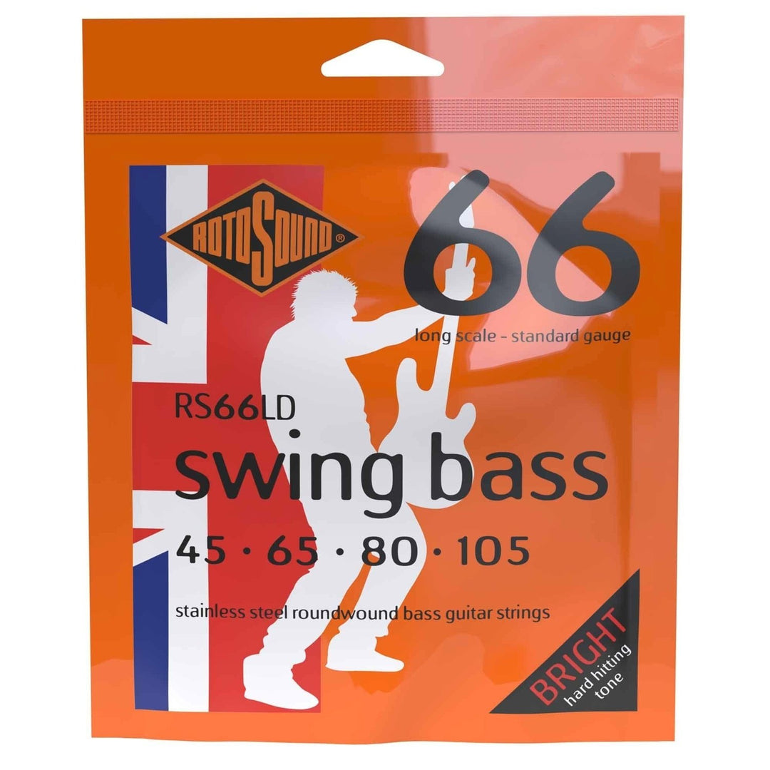 Rotosound-sähköbassokielet Swing Bass 66 - Set 4-kielinen Standard 45-105 (RS66LD)
