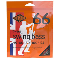 Rotosound sähköbasson kielet Swing Bass 66 - set 5-kielinen Stainless Steel Hybrid 40-125 (SM665)