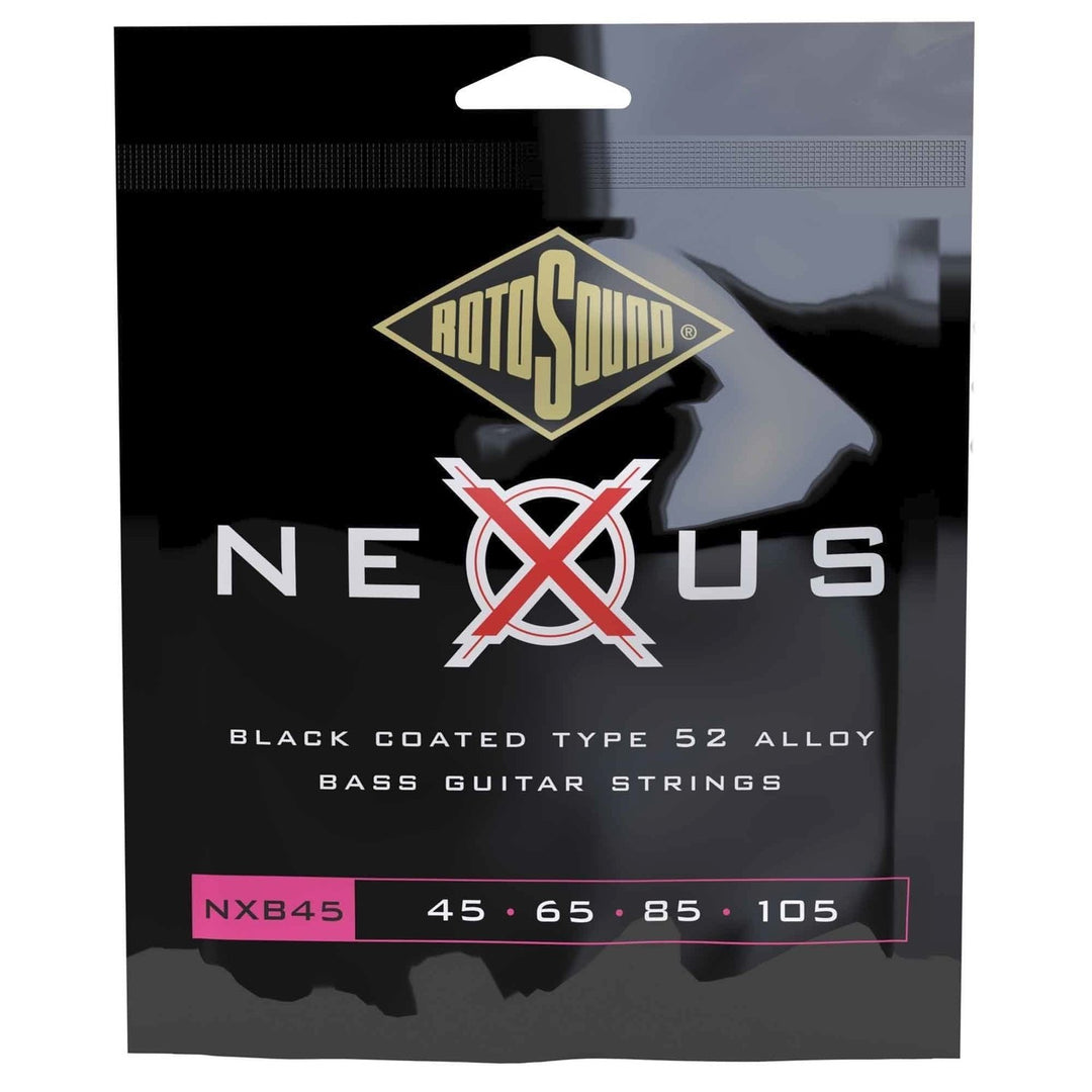 Rotosound E-Bass -jouset Nexus Coated - Setti 4-kiel. Custom 45 65 85 105 (NXB45)