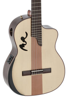 Manuel Rodriguez sähköakustinen Café Cortado Cutaway – Indian Rosewood (satin)