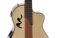 Manuel Rodriguez sähköakustinen Café Cortado Cutaway – Santos Rosewood (gloss)