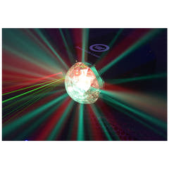 LIGHT4ME DISCO BALL LASERlys moniefekti LED