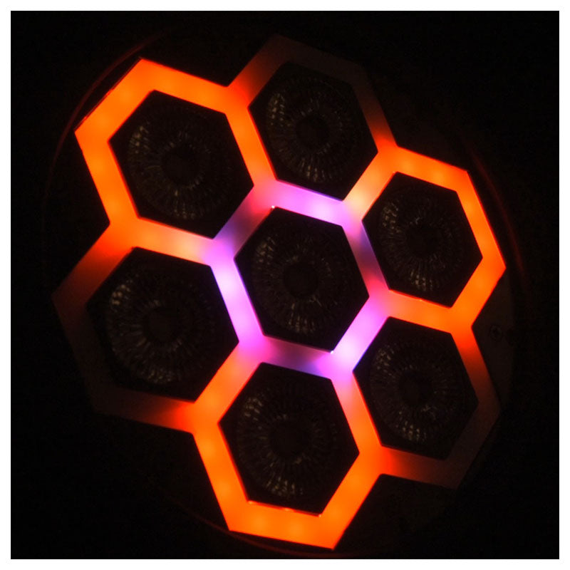 LIGHT4ME FRAME PAR 7x12 LED RGBW valokeila lyseffekt