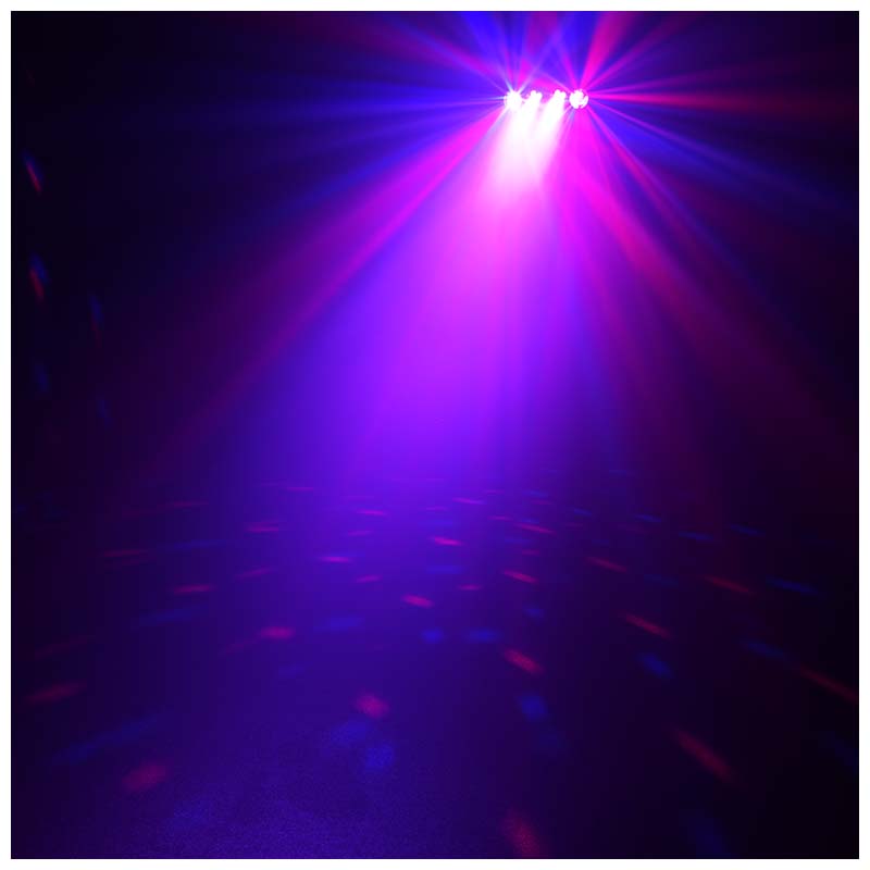 LIGHT4ME MAGIC BAR diskopallotehoste LED PAR + jalusta + kaukosäädin