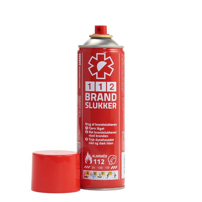 112 Palosammutin 400 ml, sis. neopreenipussin