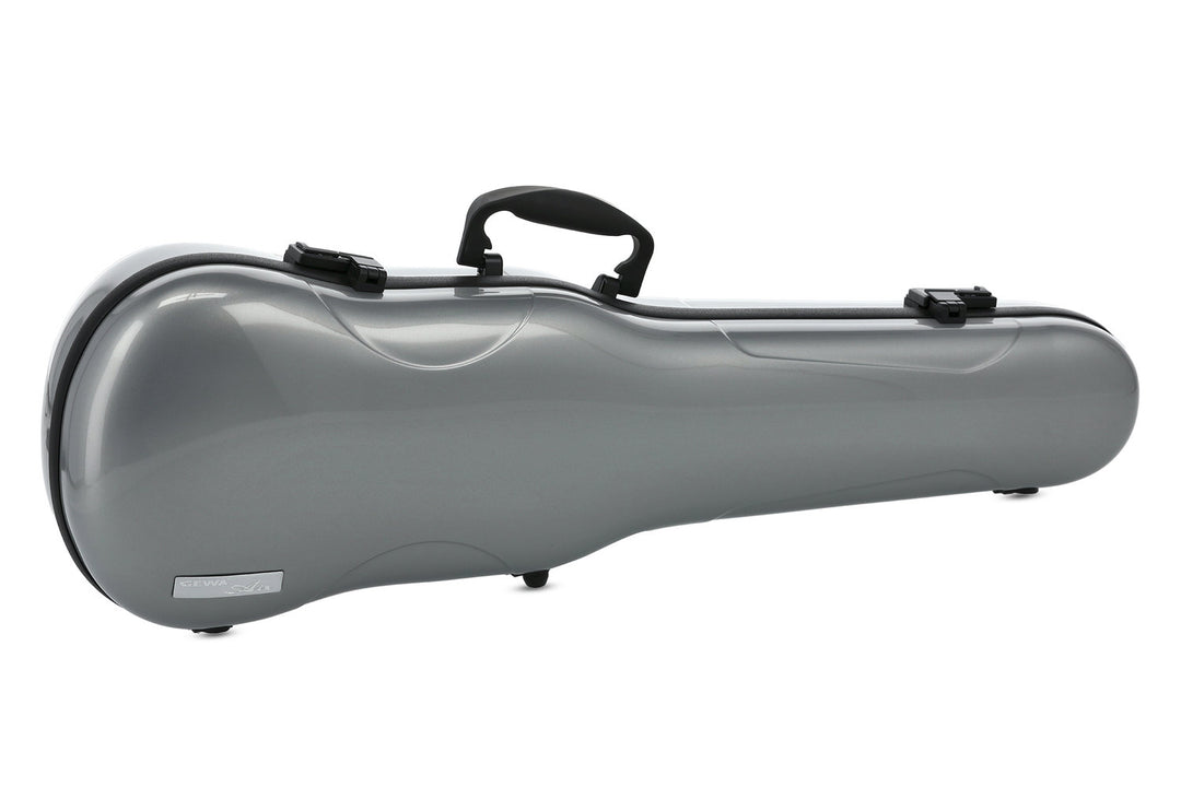 GEWA Muotoinen viulucase Air 1.7 - Silver metallic high gloss