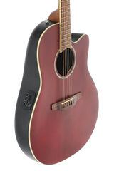 Applause E-Acoustic Guitar AB24II CS Mid Cutaway - Ruby Red Satin (AB24-2S)