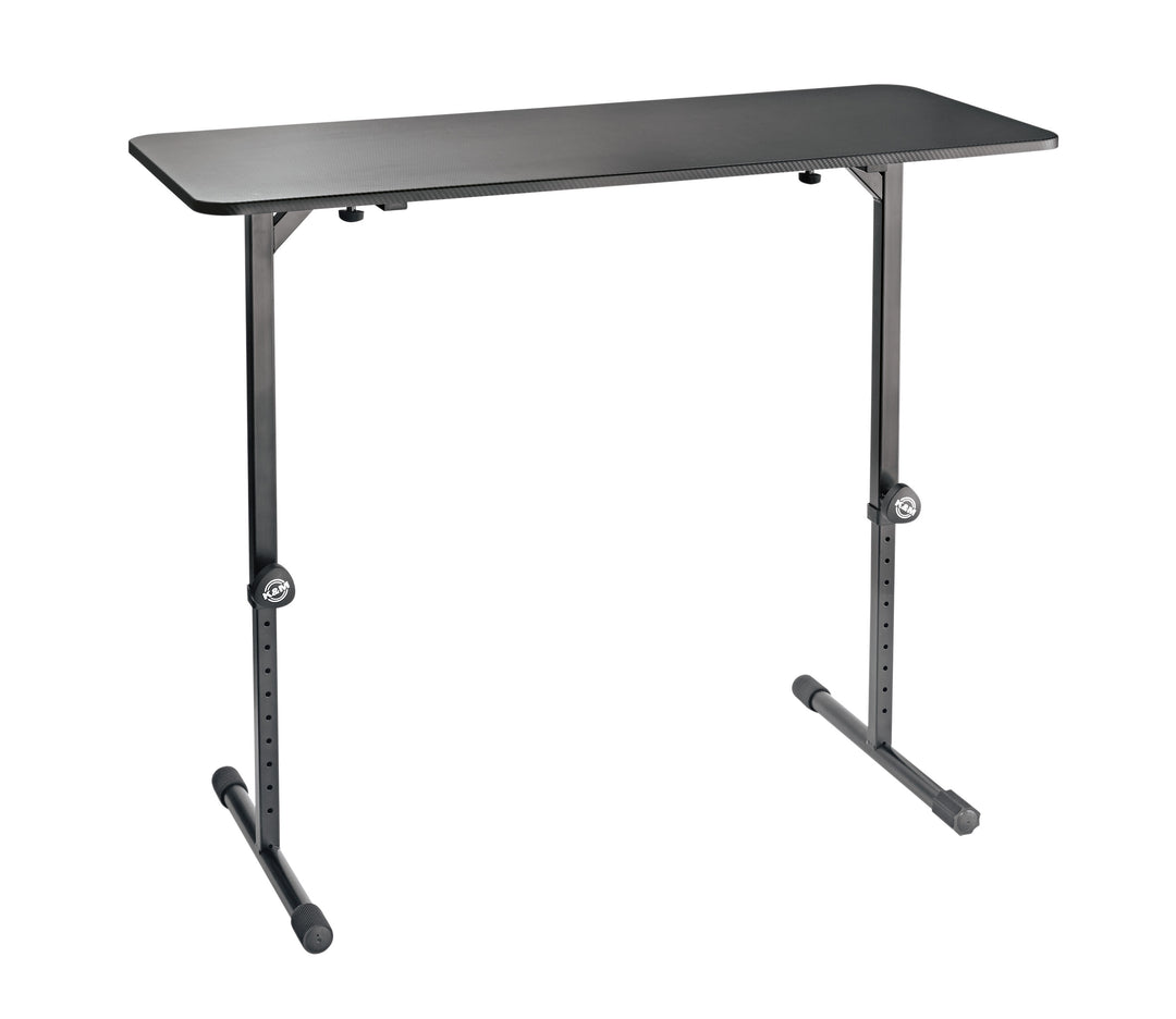 K&M 12160 DJ Desk, musta