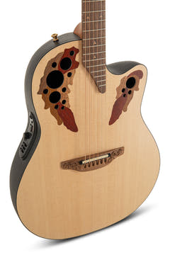 Ovation E-Akustinen Kitarat Pro Series Elite USA - Natural Satin (1768-4S-G)