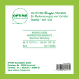 Optima Strings for zither Harp/air resonance zither nylon green 1321 - Bass-Set (1321.MSBA)