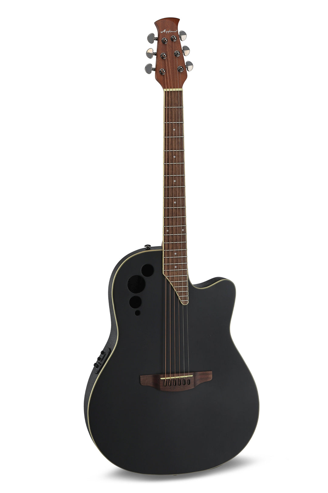 Applause E-Acoustic Kitarat AE44II Mid Cutaway – Black Satin (AE44-5S)