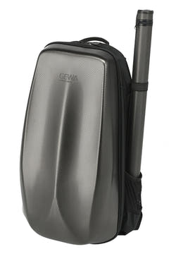 GEWA Reppu viulukotelolle Space Bag - Titanium 1/2 - 1/4 (33 x 63 (with bow case 66 ) x 19 cm)