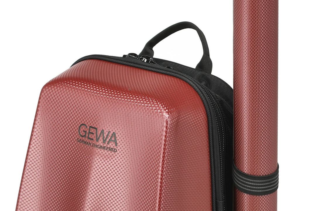 GEWA Reppu viulukotelolle Space Bag - Red 4/4 - 3/4 (33 x 67 (with bow case 79 ) x 19 cm)