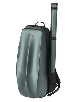 GEWA Rucksack for viulukotelo Space Bag - Green 4/4 - 3/4 (33 x 67 (jousikotelon kanssa 79 ) x 19 cm)