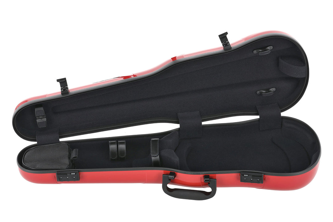 GEWA Muotoon valetut viululaukut Air 1.7 - Red highgloss