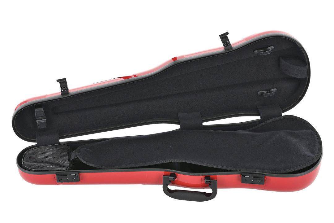 GEWA Muotoon valetut viululaukut Air 1.7 - Red highgloss