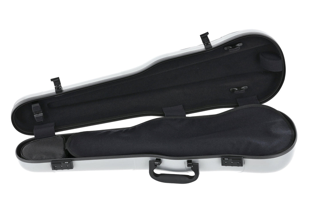 GEWA Muotoinen viulucase Air 1.7 - Silver metallic high gloss