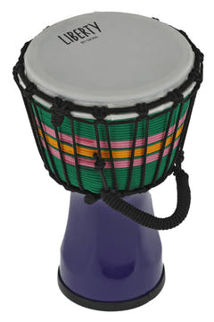 GEWA Djembé Liberty Series -köysiviritteinen – 7" violetti