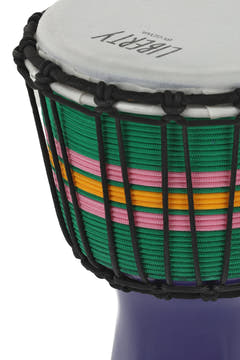 GEWA Djembé Liberty Series -köysiviritteinen – 7" violetti