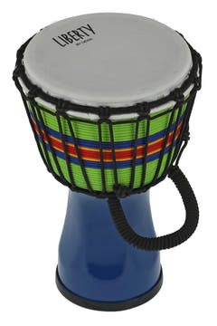 GEWA Djembe Liberty Series Rope Tuned - 7" Blue