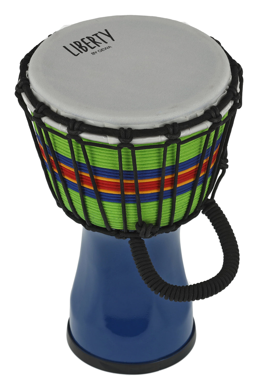 GEWA Djembe Liberty Series Rope Tuned - 7" Blue