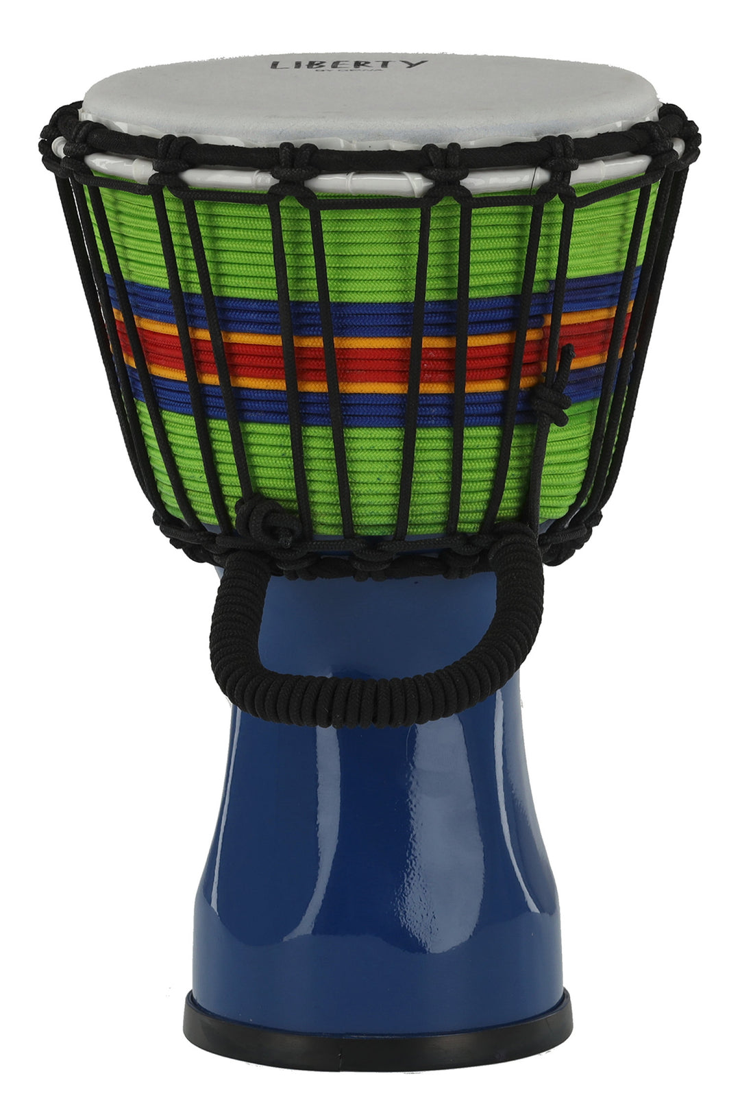 GEWA Djembe Liberty Series Rope Tuned - 7" Blue