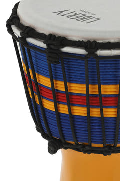 GEWA Djembé Liberty Series Rope Tuned - 7" Yellow -> GEWA Djembe Liberty Series Rope Tuned - 7" Yellow