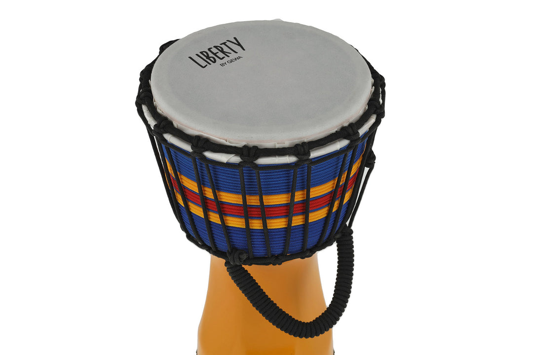 GEWA Djembé Liberty Series Rope Tuned - 7" Yellow -> GEWA Djembe Liberty Series Rope Tuned - 7" Yellow