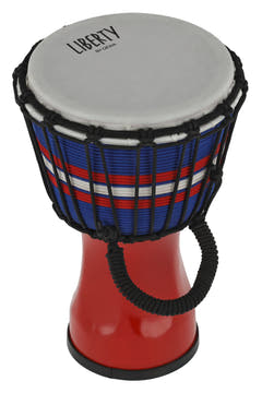 GEWA Djembé Liberty Series Köysi viritetty - 7" Red