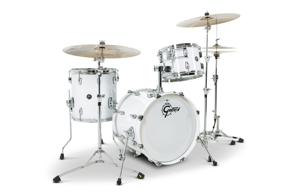 Gretsch Renown Maple 3-delt shell set 18", Piano White