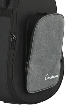 Ovation Kitarat-kotelo Softcase - Deep contour / Mid-depth / Super Shallow (Black / Anthracite)
