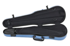 GEWA Muotoon valetut viulukotelot Air 1.7 - Blue highgloss