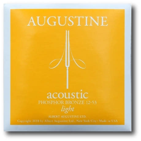 Augustine Acoustic Phosphor Bronze western-strings, Light 12-53