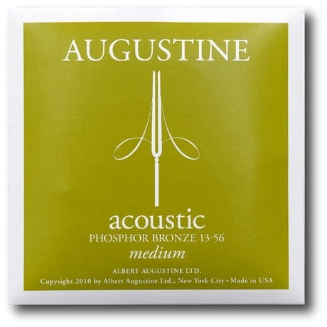 Augustine Acoustic Phosphor Bronze western-strings, medium 13-56