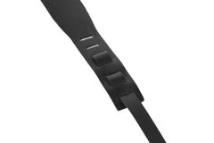 GEWA Premium Plain 70 -kitarahihna, jossa Security Locks, musta, rei'itetty