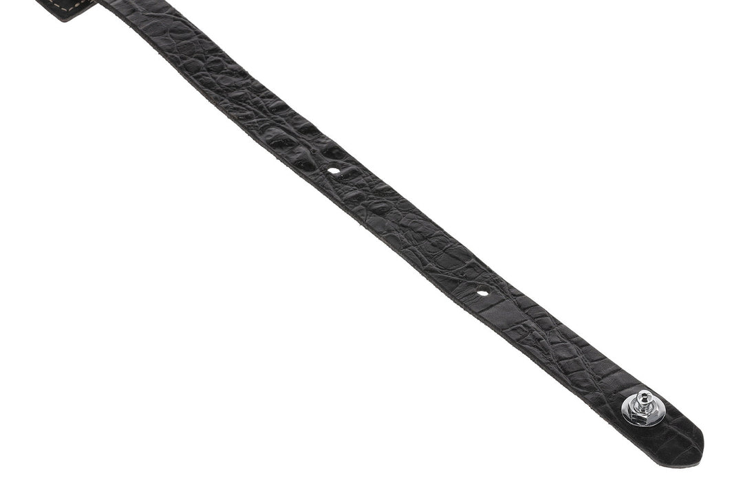 GEWA Guitar -hihnat Prestige 65, pehmustetut Security Locks - hiekanruskea/musta