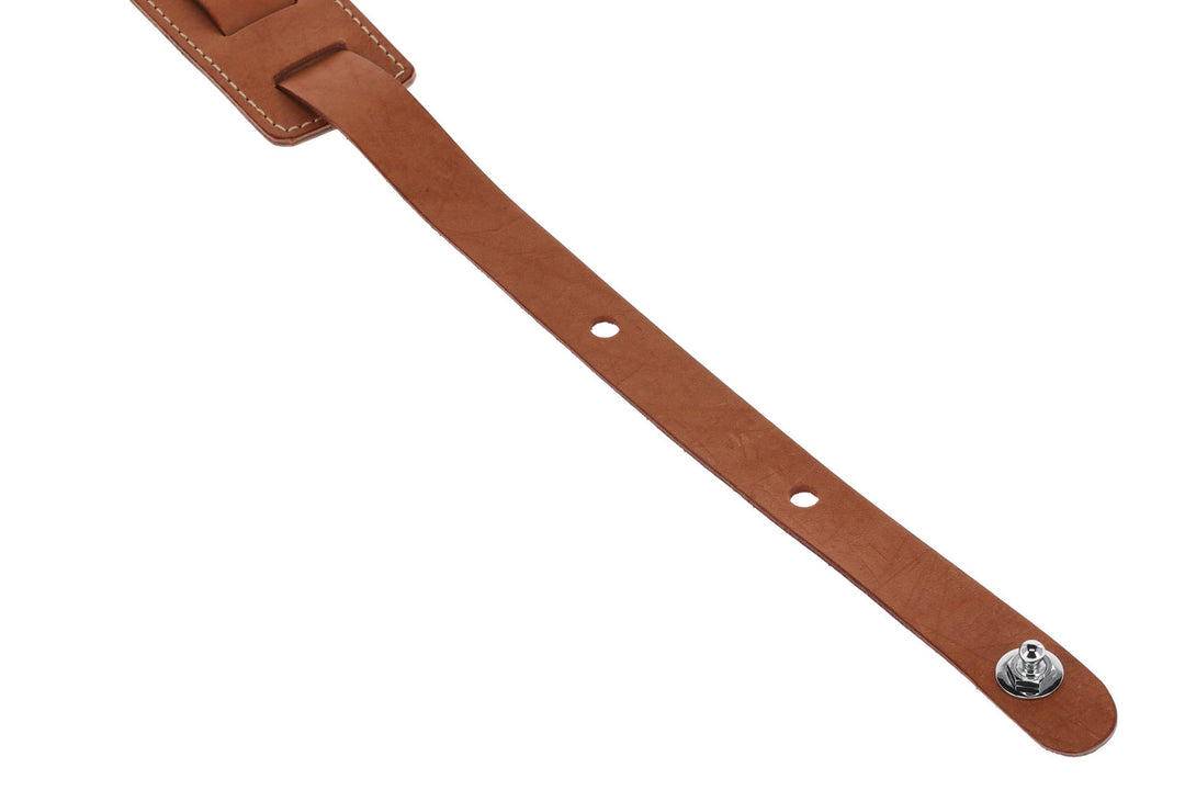 GEWA Kitarat-hihnat Prestige 85 pehmustettu Security Locks – kuivahiekka/ruskea