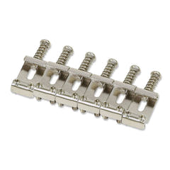 Partsland Saddles Stratocaster models - 11 mm leveät, nikkeli