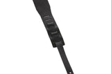 GEWA Premium Plain 70 -kitarahihna Security Locks -lukituksilla, musta, pintanahka